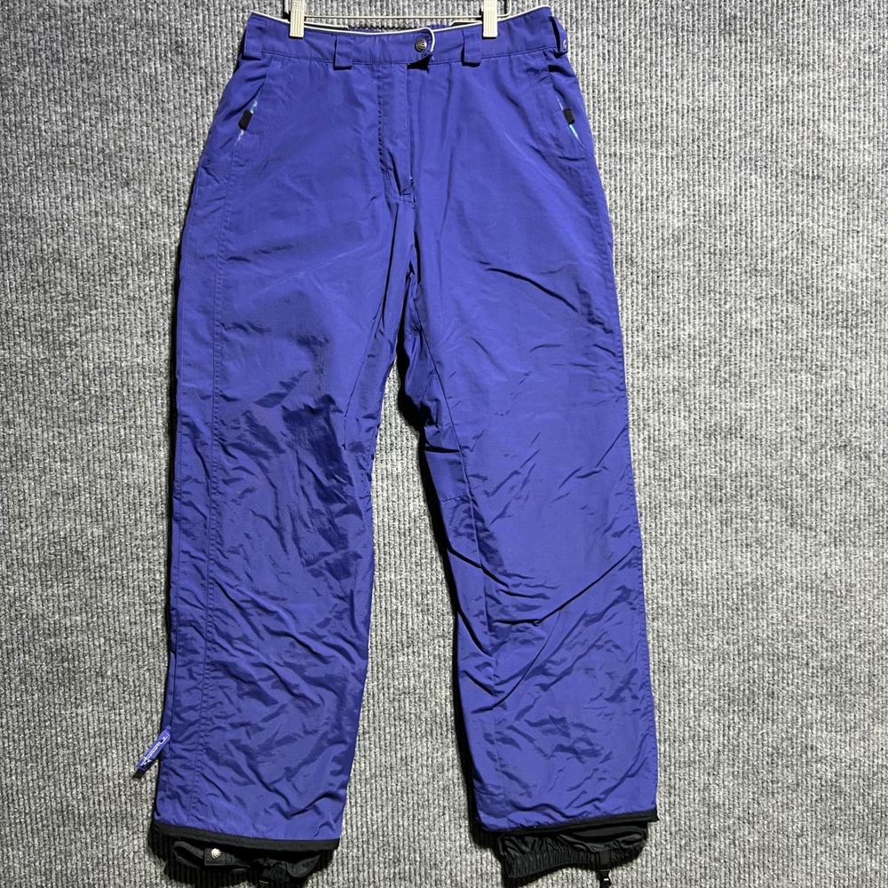 Columbia Convert Snow Pants Womens Medium Purple Ski Snowboard Winter Insulated
